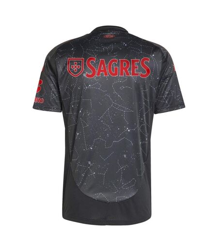 Maillot Extérieur Motif/style Sl Benfica 2024/2025 Homme Noir Adidas