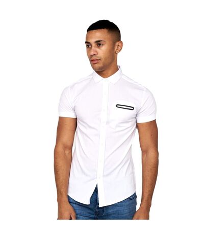 Born Rich Mens Karim Shirt (White)