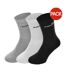 Lot De 3  Chaussettes Adulte Blanc Gris Noir Puma-1