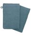 Lot de 2 Gants de Toilette Confort 15x21cm Orage-1
