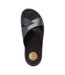 Mens Webb Leather Sliders Black Base London-4