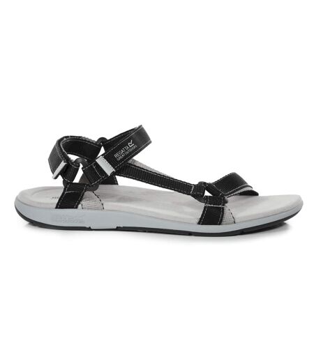 Regatta Womens/Ladies Santa Sol Sandals (Black/Mineral Grey) - UTRG7545