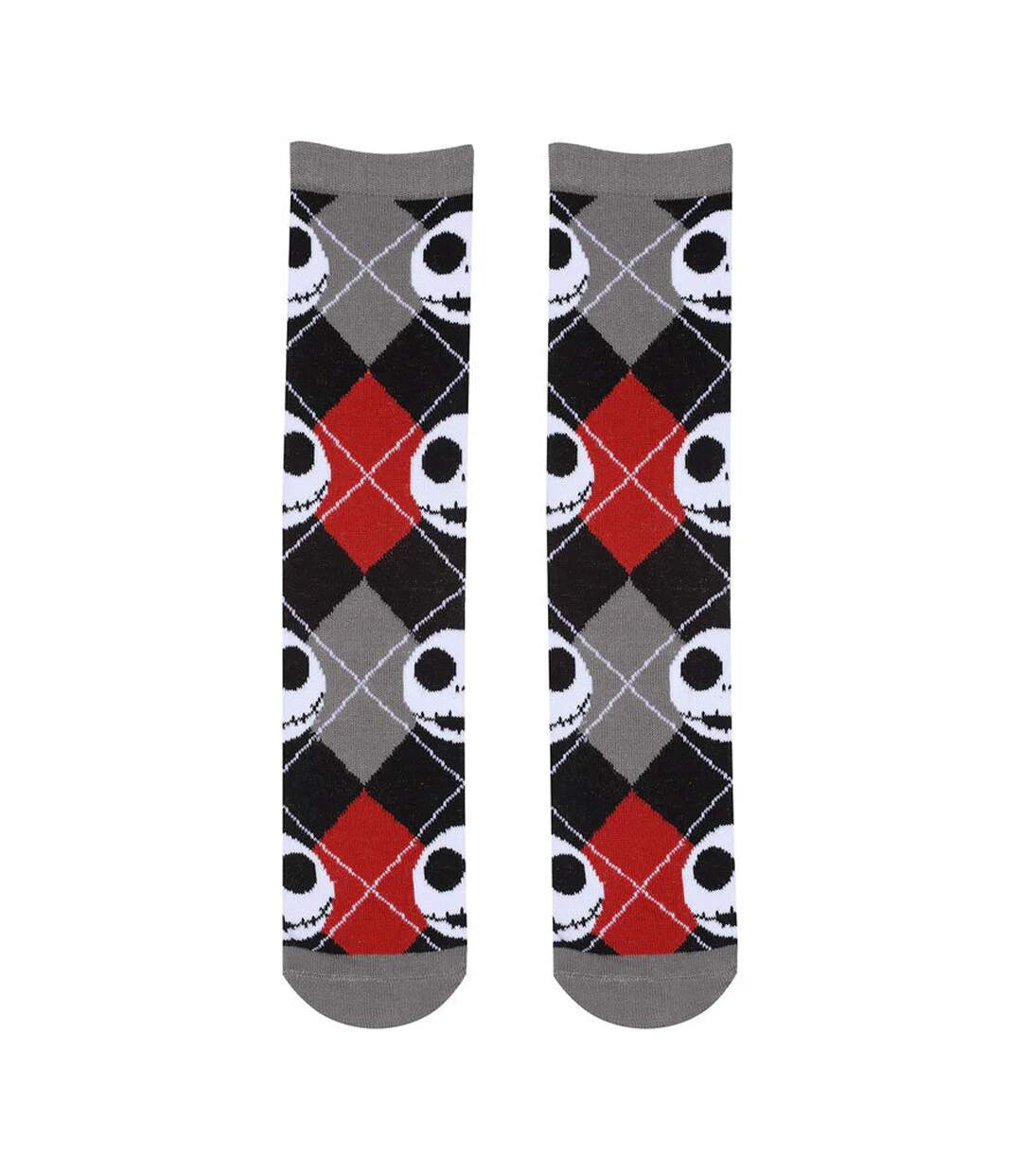 Chaussettes adulte noir / rouge / gris Nightmare Before Christmas-2