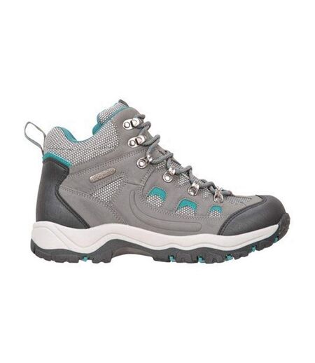 Womens/ladies adventurer walking boots grey Mountain Warehouse