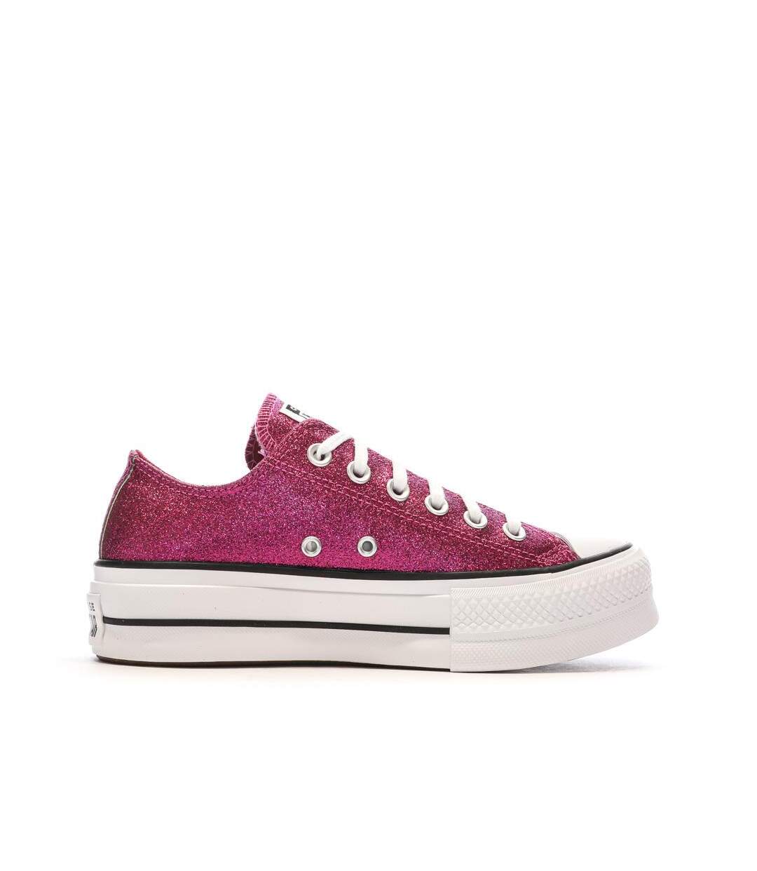 Baskets roses femme converse chuck taylor all star lift a05438c-2
