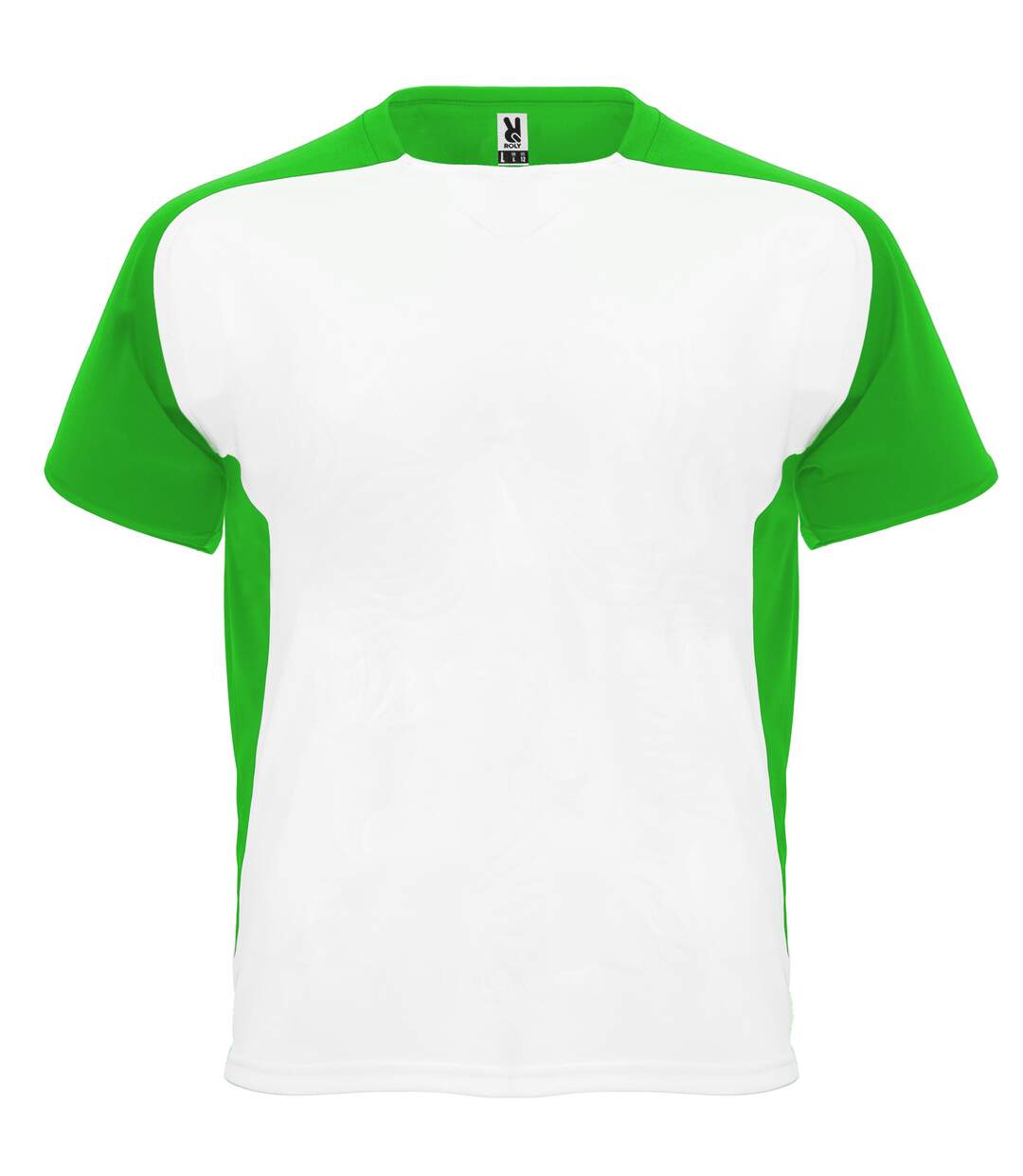T-shirt Bugatti Adulte Blanc Vert Fougère Roly Sport-1