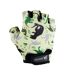 Boys Baldo Dinosaurs Fingerless Gloves Green Grey Black Martes-1