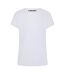 Womens/ladies Workout T-shirt Floral Head-2