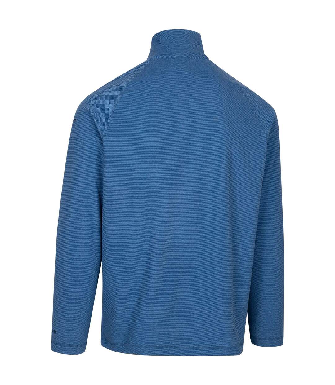 Mens keynote anti pilling 1/4 zip fleece top harbour blue Trespass-2