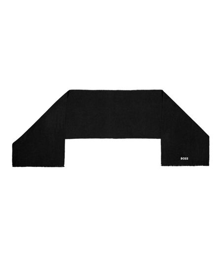 Écharpe Motif/style Logo Asport Taille Unique Noir Boss