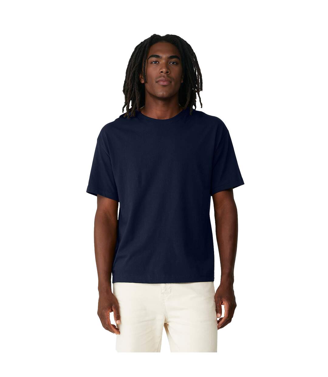 T-shirt Adulte Bleu Marine Bella + Canvas-1
