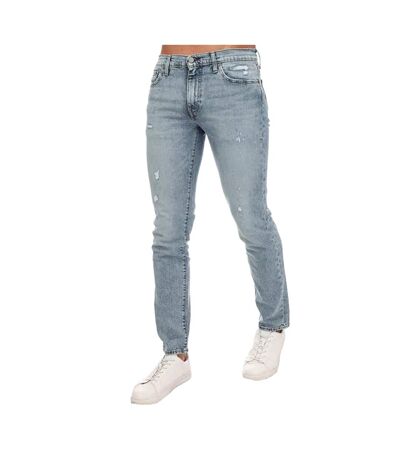 Jean thrifted casual homme bleu Levis