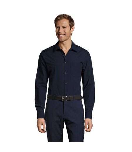 Chemise Baltimore Homme Bleu Foncé SOLS