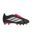 Chaussures De Foot Pour Terrain Ferme Motif/style Se Rabat Sur L´avant Predator Club Femme Noir Rouge Adidas-4
