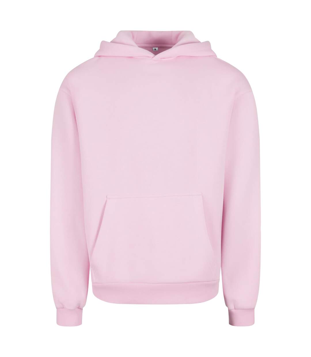 Sweat À Capuche Homme Rose Clair Build Your Brand-2