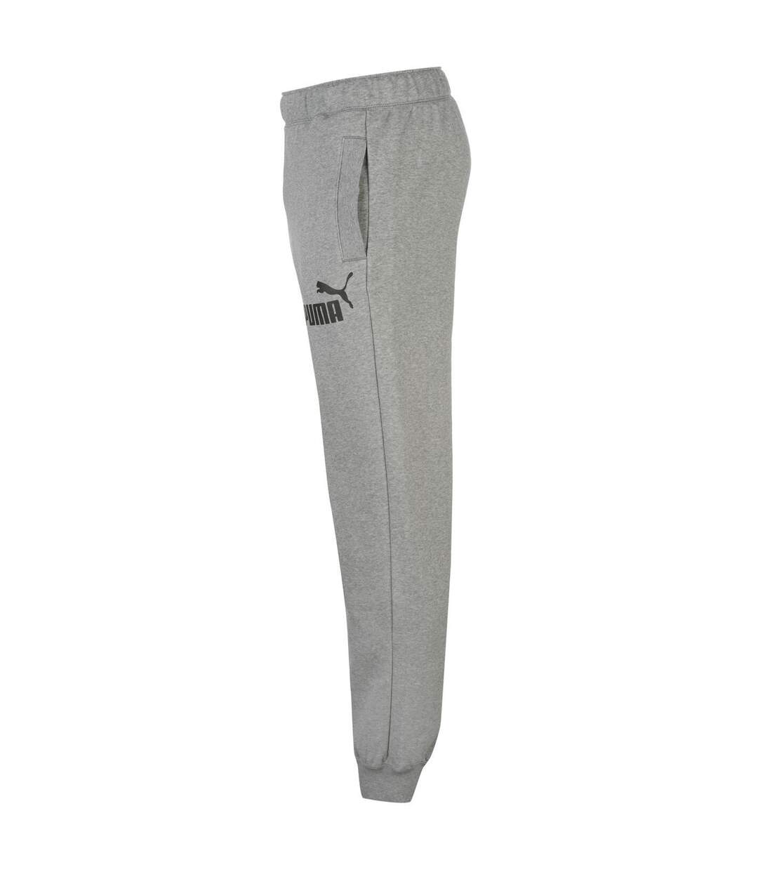 Pantalon de jogging ess homme gris chiné Puma-3