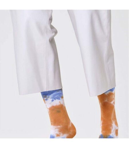 1 Pack Multi-Coloured Tie Dye Socks for Men and Women