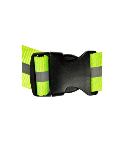 Collier Pour Chien Bande Réfléchissante 35cm Jaune