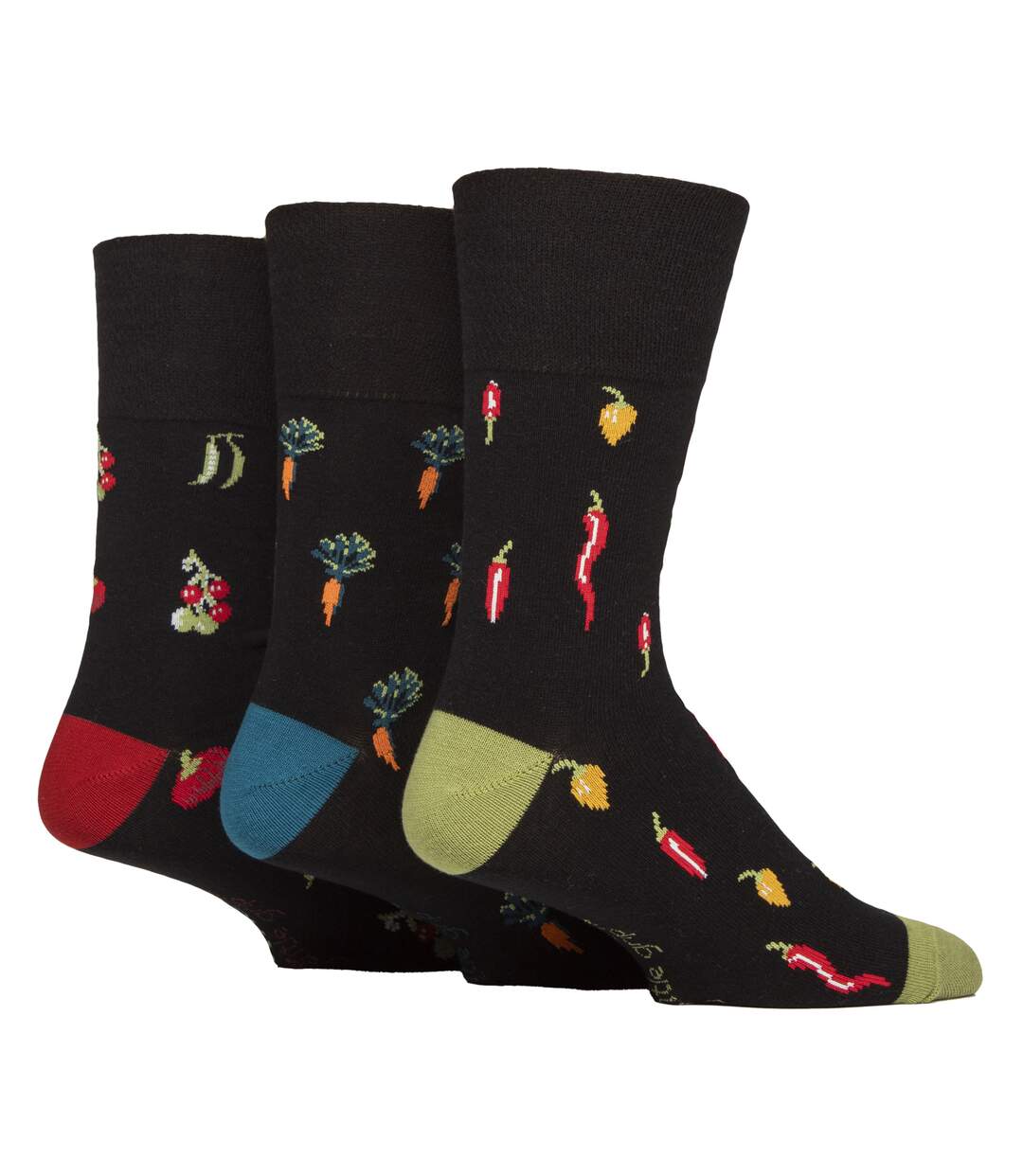 6 Pairs Soft Top Non Elastic Diabetic Socks For Men-3