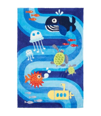 Tapis enfant fait main motif simple LAZNA