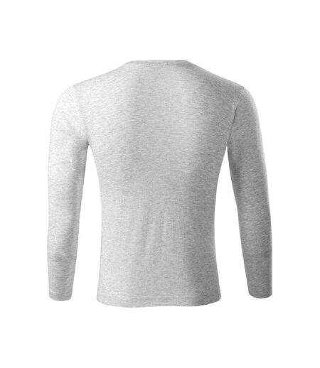 Mens Progress Long-sleeved T-shirt Grey Malfini