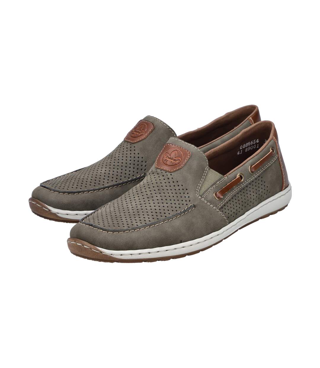 Mocassin Cuir Rieker Morelia-3