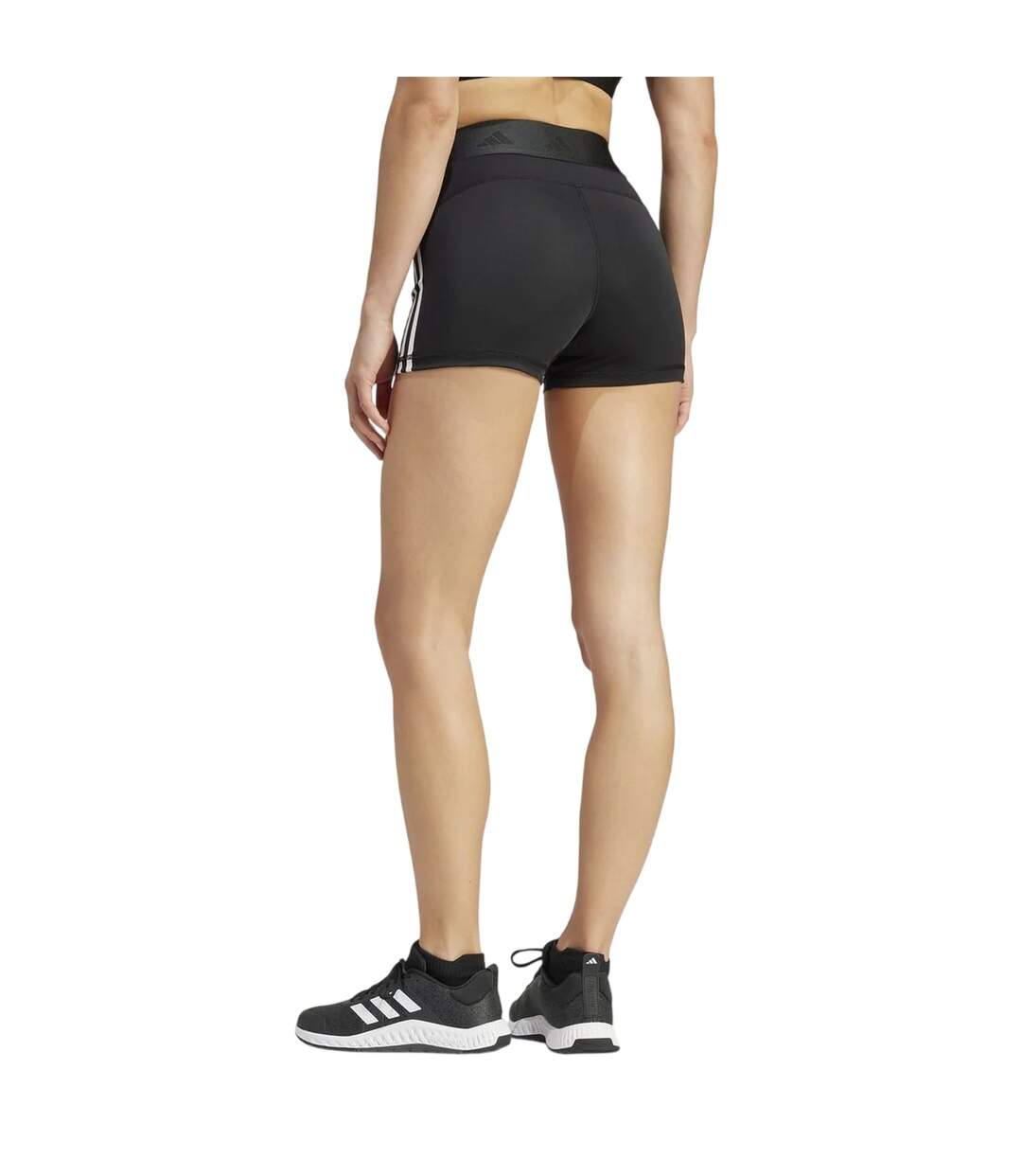 Short Motif/style 3 Rayures Hyperglam Femme Noir Adidas-3