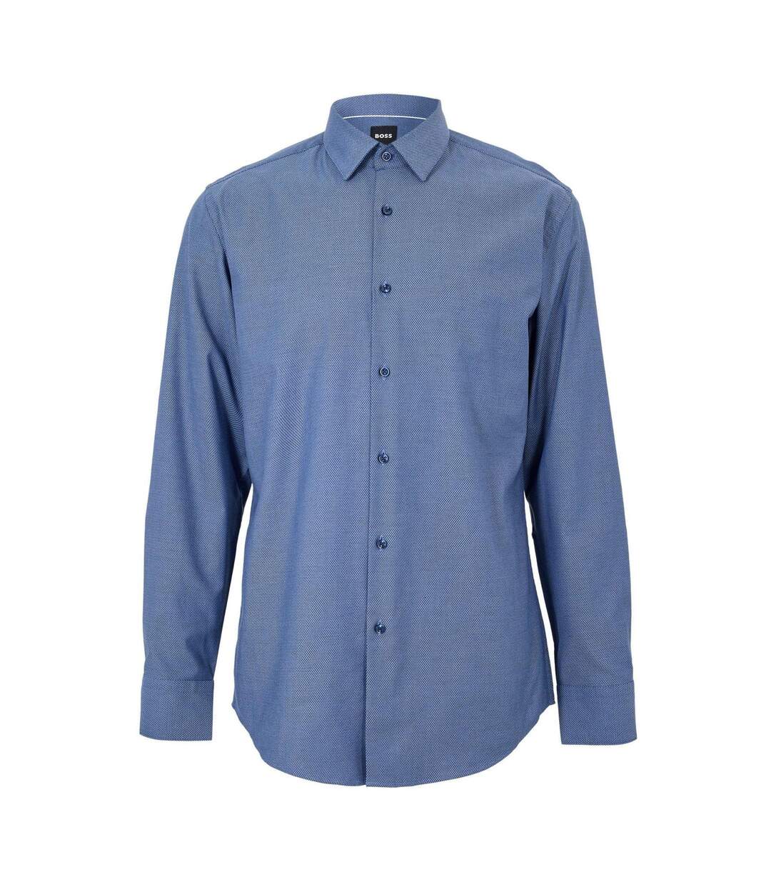 Chemise Habillée Hank S Homme Bleu Boss-1