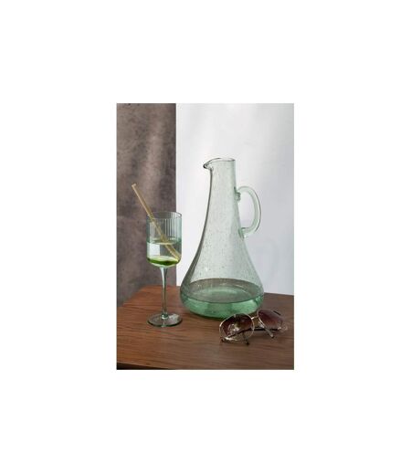 Carafe Design en Verre Thelma 34cm Vert