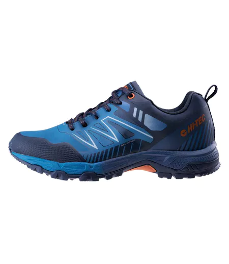 Baskets Favet Homme Bleu Marine Bleu Orange Foncé Hi-Tec