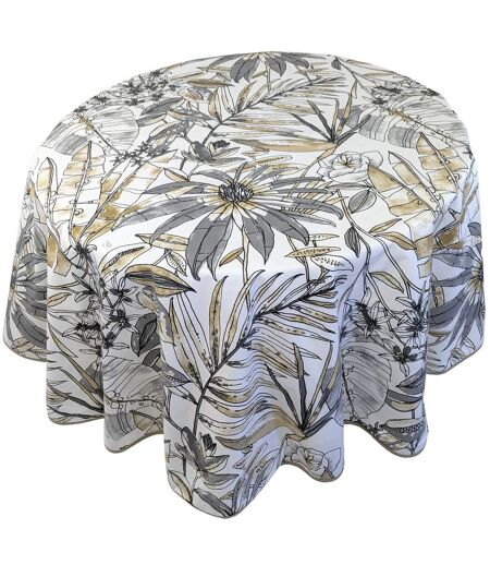 Nappe coton enduite BAHIA Rond