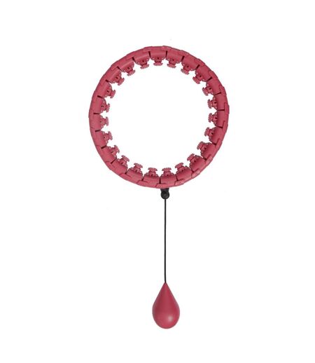 Cerceau de Fitness Réglable 128cm Rose