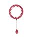 Cerceau de Fitness Réglable 128cm Rose-1