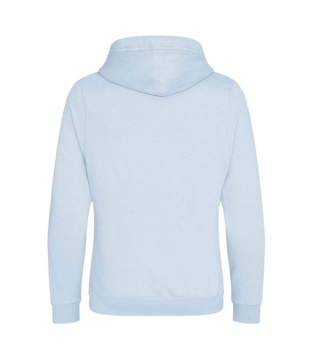 Sweat à capuche homme bleu ciel Awdis