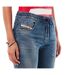 Jean Motif/style Logo Krly Femme Bleu Diesel-4