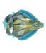 Womens/ladies Vanquisher 3.0 Mirrored Goggles Blue Speedo-2