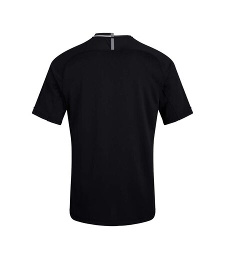 Mens Evader Hooped Vapodri Jersey Black Canterbury