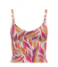 Maillot De Bain 1 Pièce Motif/style Imprimé Feuille Femme Vieux Rose Nike-4