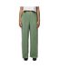 Pantalon fluide plissé vert femme pieces pammi-1