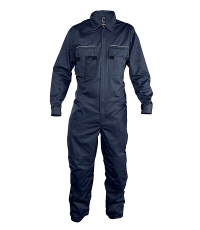 Combinaison de travail homme simple zip - bleu marine - 80902