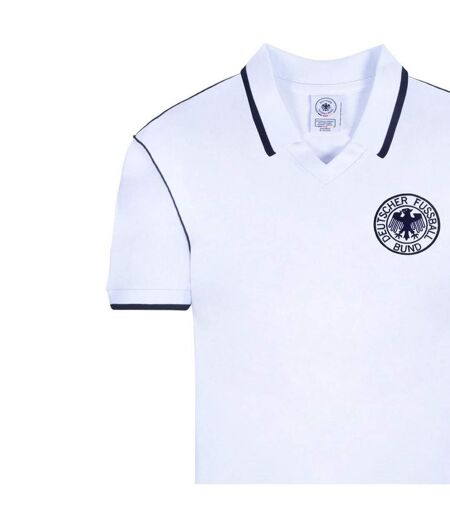 Mens 1978 World Cup Germany Dfb Football Shirt White Black Score Draw