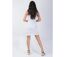 Robe courte tailleur SOLINE blanche doublée Coton Du Monde-4