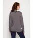 Pull maille poilue manches longues-2