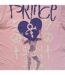 T-shirt Motif/style Guitare Sign Of The Times Adulte Rose Prince-4