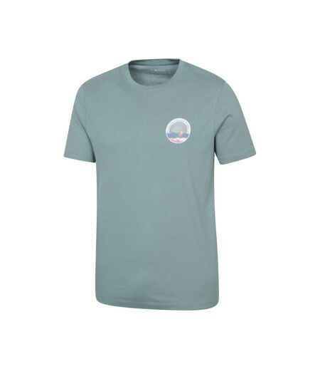 Mens bournemouth short-sleeved t-shirt pale green Mountain Warehouse