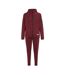 Mens Tracksuit Burgundy Lonsdale-1