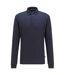 Polo Manches Longues Pado Homme Bleu Marine Boss-2