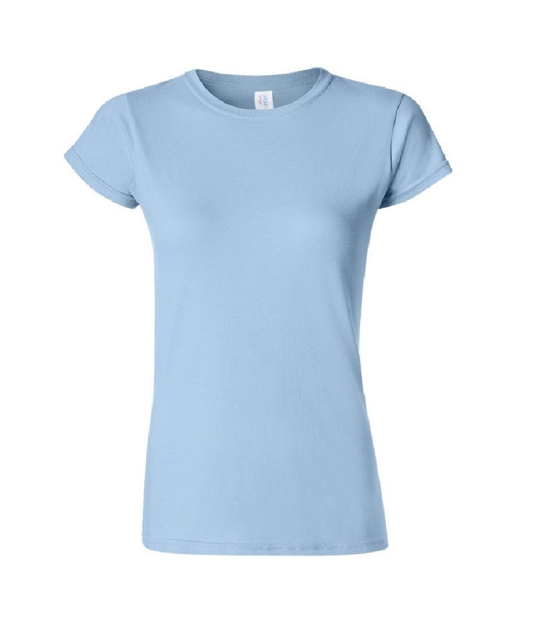 T-shirt à manches courtes femmes bleu clair Gildan