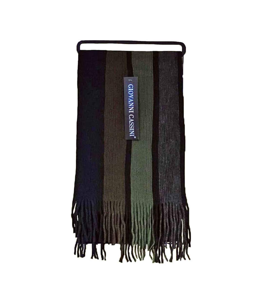 Giovanni Cassini - Écharpe Homme Luxe Rayures-2