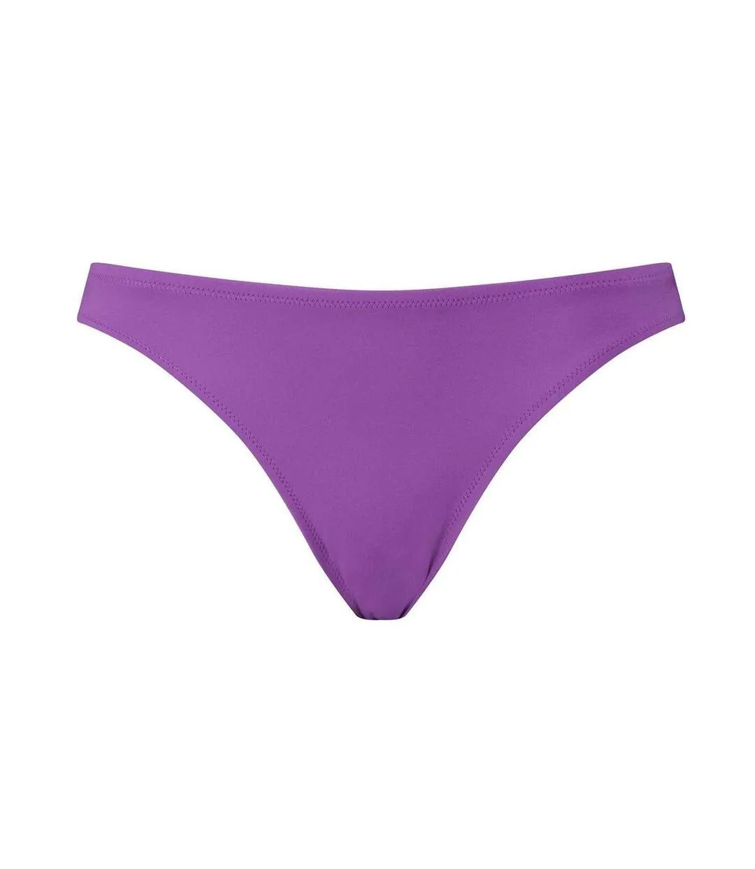 Womens/ladies Hipster Bikini Bottoms Purple Puma-1